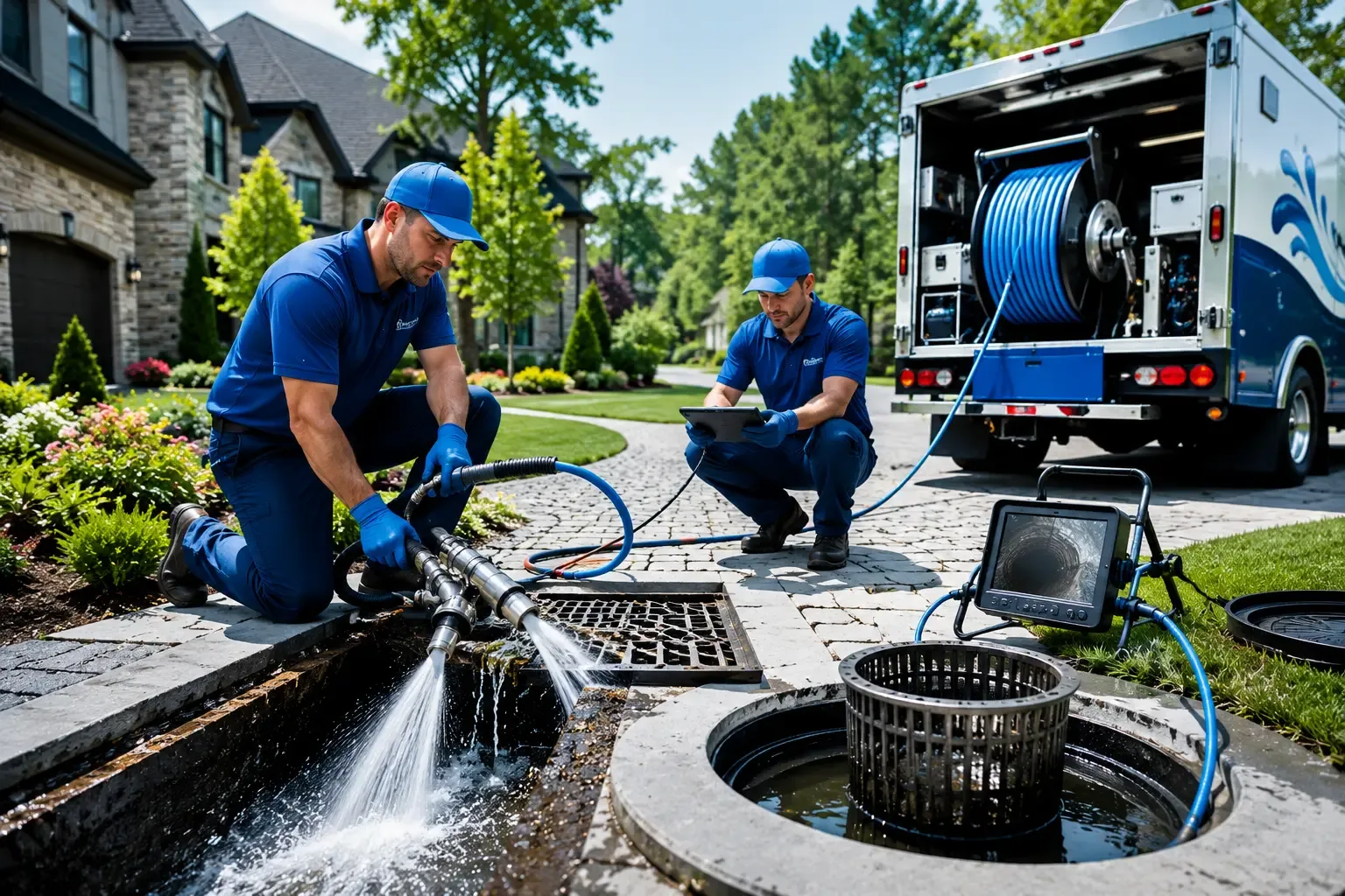 Local outdoor drain cleaning professionals in Gilbert, PA