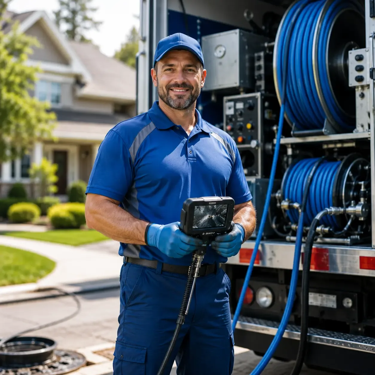 Local outdoor drain cleaning specialists in Gilbert, PA